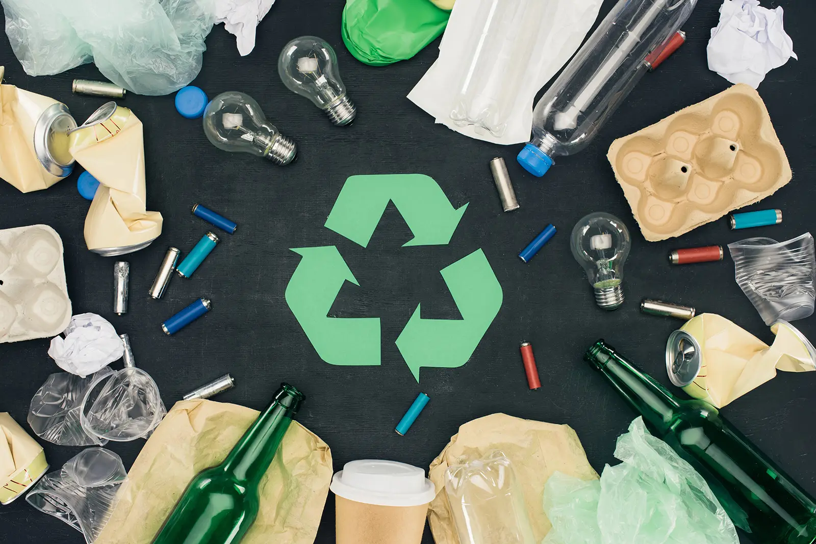 Materiali riciclabili delle finestre: vetro stratificato, profili in alluminio e PVC
